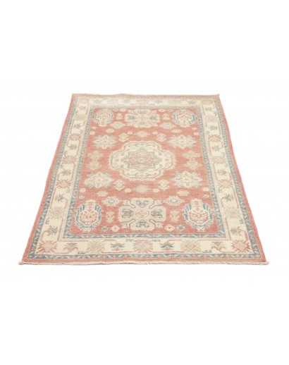 Tappeto Kazak Afghanistan bianco giallo 99x152
