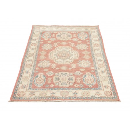 Tappeto Kazak Afghanistan bianco giallo 99x152