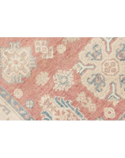 Tappeto Kazak Afghanistan bianco giallo 99x152