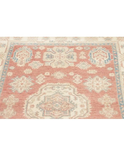 Tappeto Kazak Afghanistan bianco giallo 99x152