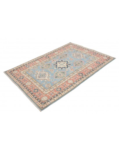 Tappeto Kazak Afghanistan bianco grigio 119x179