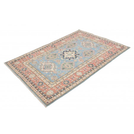 Tappeto Kazak Afghanistan bianco grigio 119x179