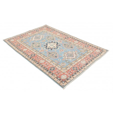 Tappeto Kazak Afghanistan bianco grigio 119x179