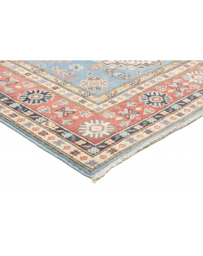 Tappeto Kazak Afghanistan bianco grigio 119x179