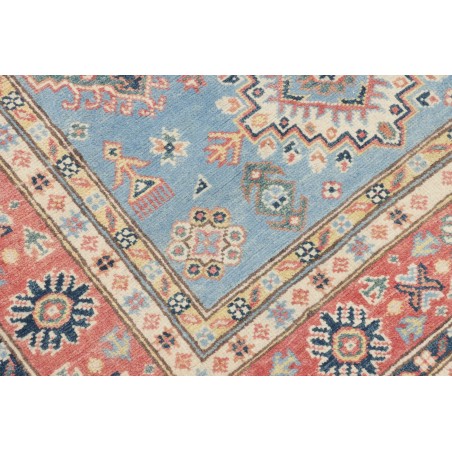 Tappeto Kazak Afghanistan bianco grigio 119x179