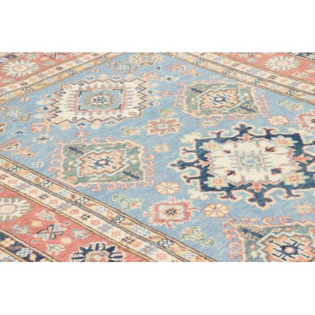 Tappeto Kazak Afghanistan bianco grigio 119x179