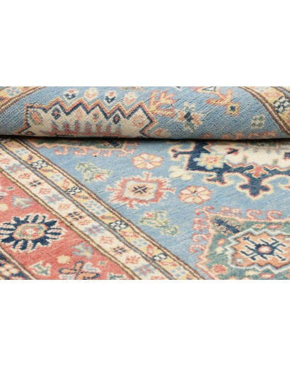 Tappeto Kazak Afghanistan bianco grigio 119x179