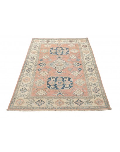 Tappeto Kazak Afghanistan beige grigio 121x179