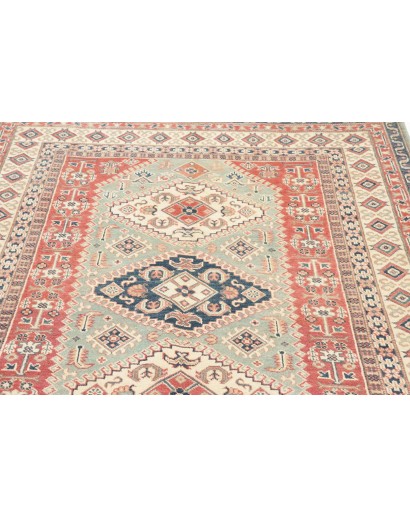 Tappeto Kazak Afghanistan marrone 147x194