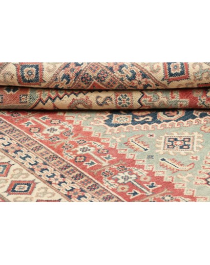 Tappeto Kazak Afghanistan marrone 147x194