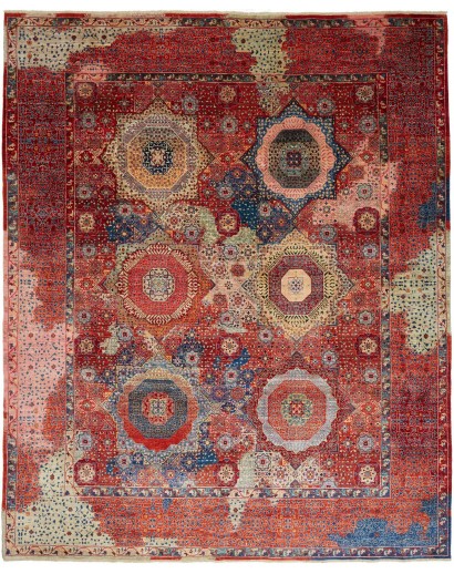 Tappeto Mamlouk Pakistan marrone arancione 246x300