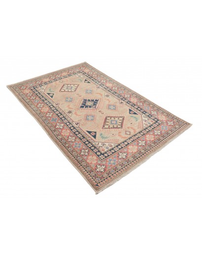 Tappeto Kazak Afghanistan marrone beige 116x186