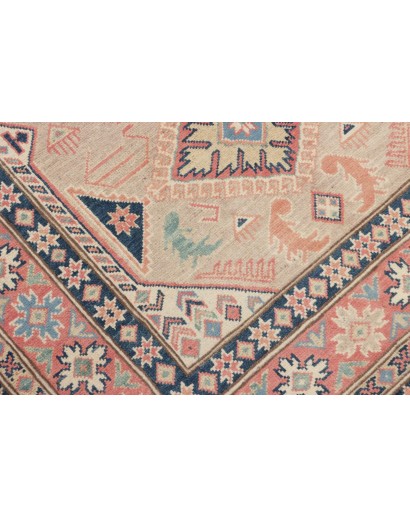 Tappeto Kazak Afghanistan marrone beige 116x186