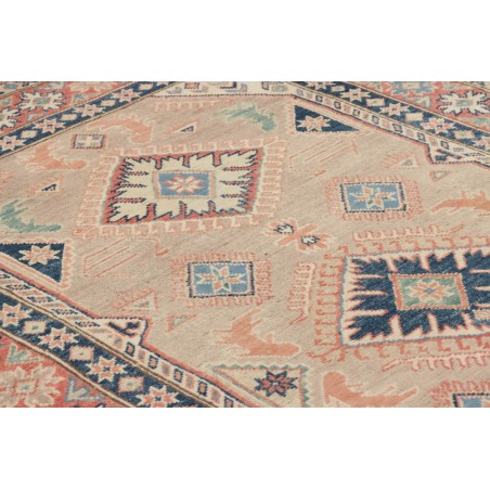 Tappeto Kazak Afghanistan marrone beige 116x186