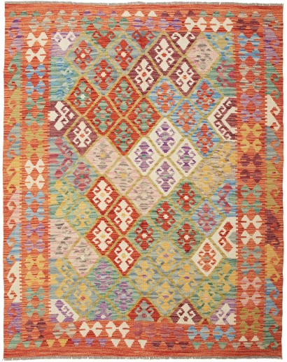 Tappeto Kilim Afghanistan marrone 150x193