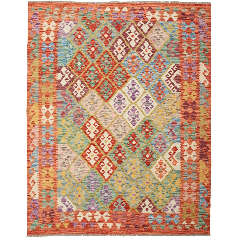 Tappeto Kilim Afghanistan marrone 150x193