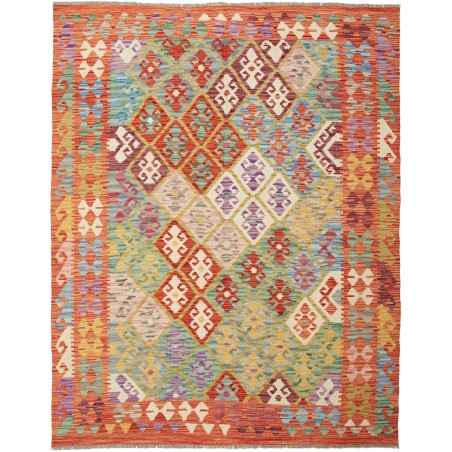 Tappeto Kilim Afghanistan marrone 150x193