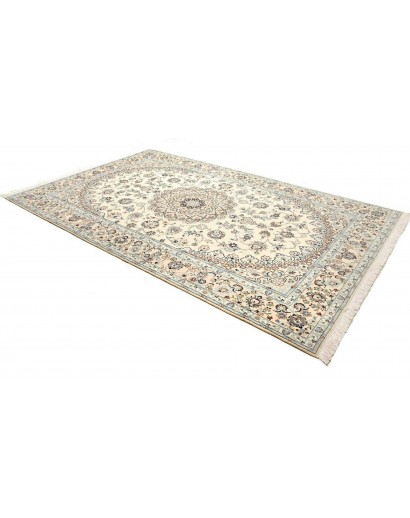 Tappeto Nain 9La Persia bianco grigio 205x325