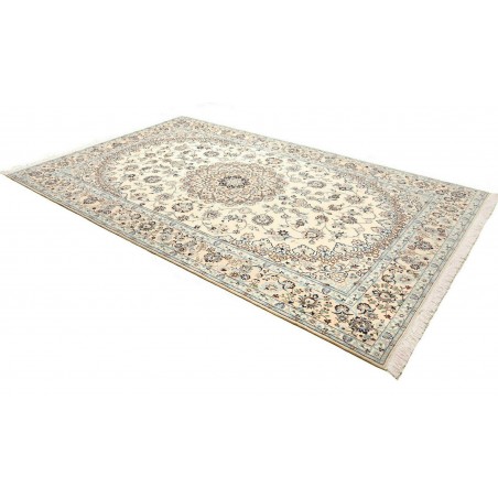 Tappeto Nain 9La Persia bianco grigio 205x325