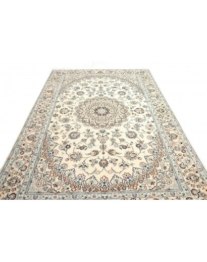 Tappeto Nain 9La Persia bianco grigio 205x325