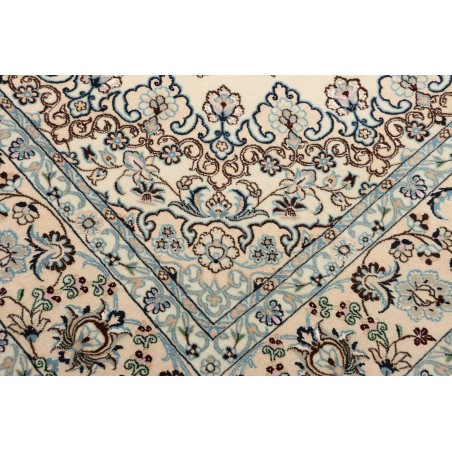 Tappeto Nain 9La Persia bianco grigio 205x325