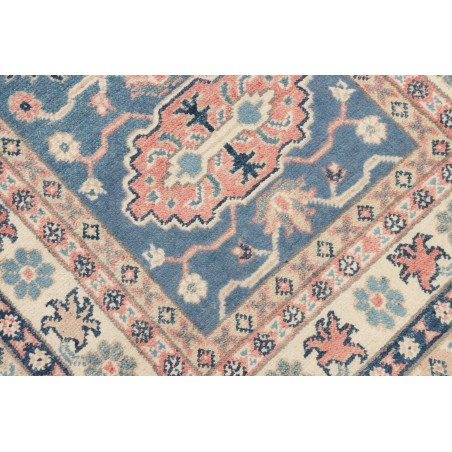 Tappeto Kazak Afghanistan beige azzurro 77x130