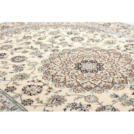 Tappeto Nain 9La Persia bianco grigio 205x325