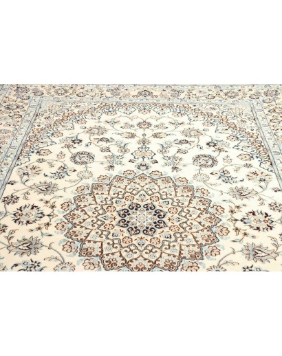 Tappeto Nain 9La Persia bianco grigio 205x325