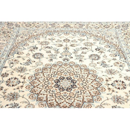 Tappeto Nain 9La Persia bianco grigio 205x325