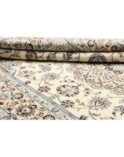 Tappeto Nain 9La Persia bianco grigio 205x325