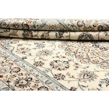 Tappeto Nain 9La Persia bianco grigio 205x325