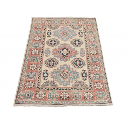 Tappeto Kazak Afghanistan marrone grigio 87x131