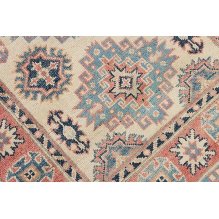 Tappeto Kazak Afghanistan marrone grigio 87x131