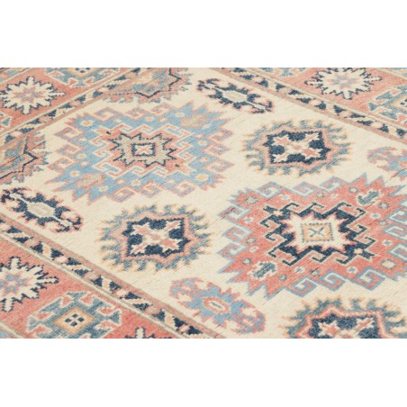 Tappeto Kazak Afghanistan marrone grigio 87x131