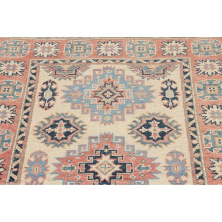 Tappeto Kazak Afghanistan marrone grigio 87x131