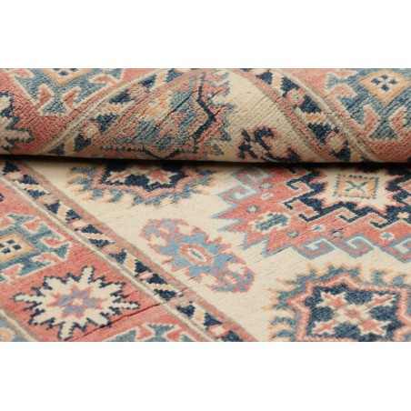 Tappeto Kazak Afghanistan marrone grigio 87x131