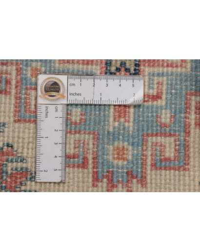 Tappeto Kazak Afghanistan marrone grigio 87x131