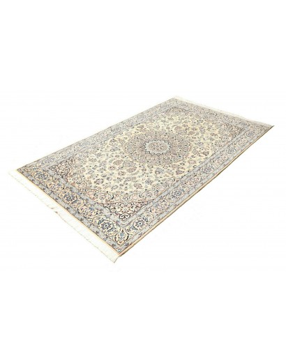 Tappeto Nain 9La Persia beige bianco 130x218