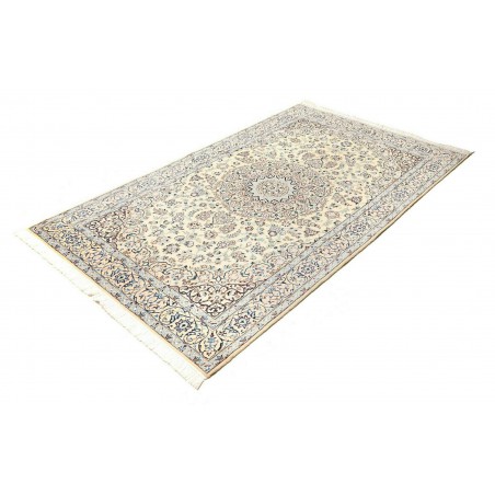 Tappeto Nain 9La Persia beige bianco 130x218