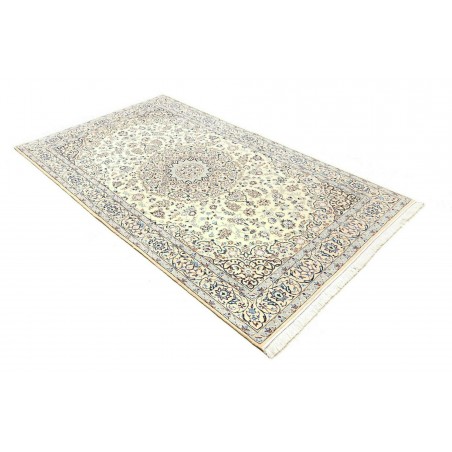 Tappeto Nain 9La Persia beige bianco 130x218