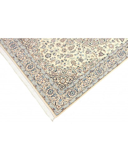 Tappeto Nain 9La Persia beige bianco 130x218
