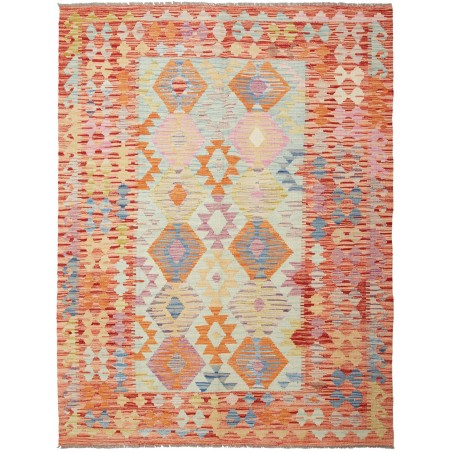 Tappeto Kilim Afghanistan marrone 148x192