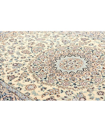 Tappeto Nain 9La Persia beige bianco 130x218