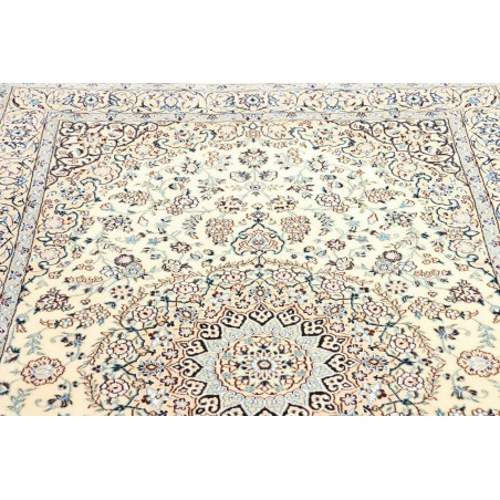 Tappeto Nain 9La Persia beige bianco 130x218
