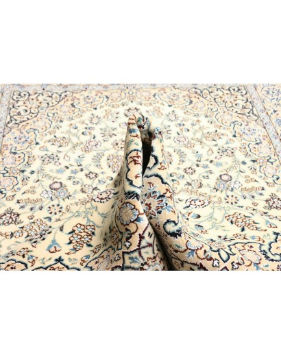 Tappeto Nain 9La Persia beige bianco 130x218