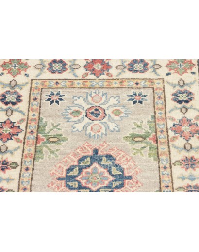 Tappeto Kazak Afghanistan beige azzurro 61x90