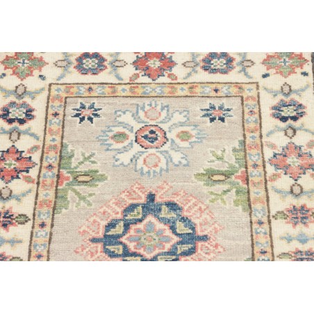 Tappeto Kazak Afghanistan beige azzurro 61x90