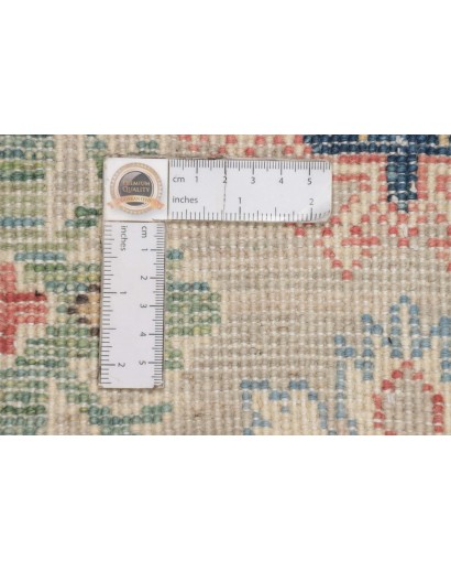 Tappeto Kazak Afghanistan beige azzurro 61x90