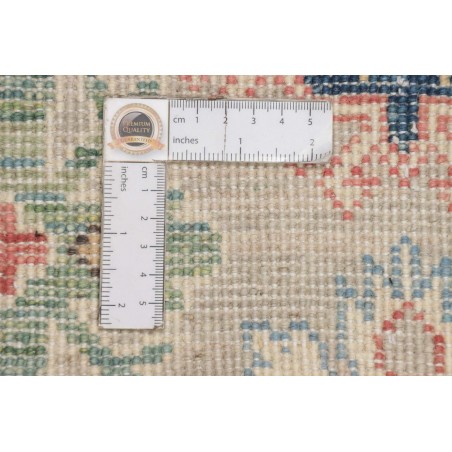 Tappeto Kazak Afghanistan beige azzurro 61x90