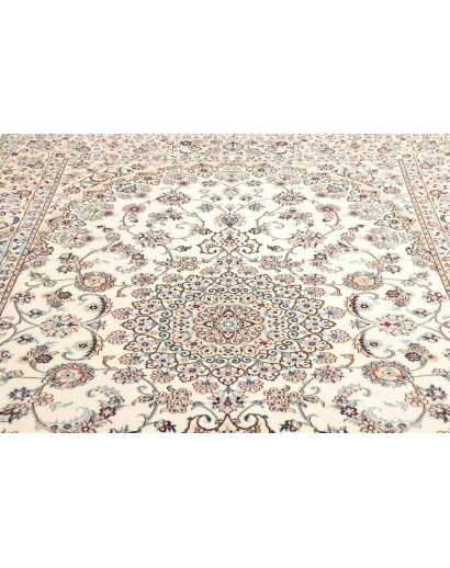 Tappeto Nain 9La Persia bianco 205x317